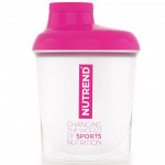 NUTREND Changing The World Of Sports Nutrition Shaker Transparent Pink 300ml