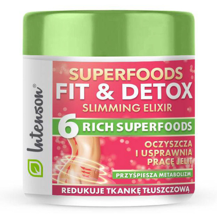 Fit&Detox Slimming Elixir 135g, Intenson – detoksykacja organizmu!