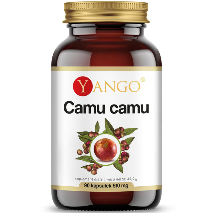 Camu Camu 90 kapsułek wegańskich, Yango – świetny antyoksydant!