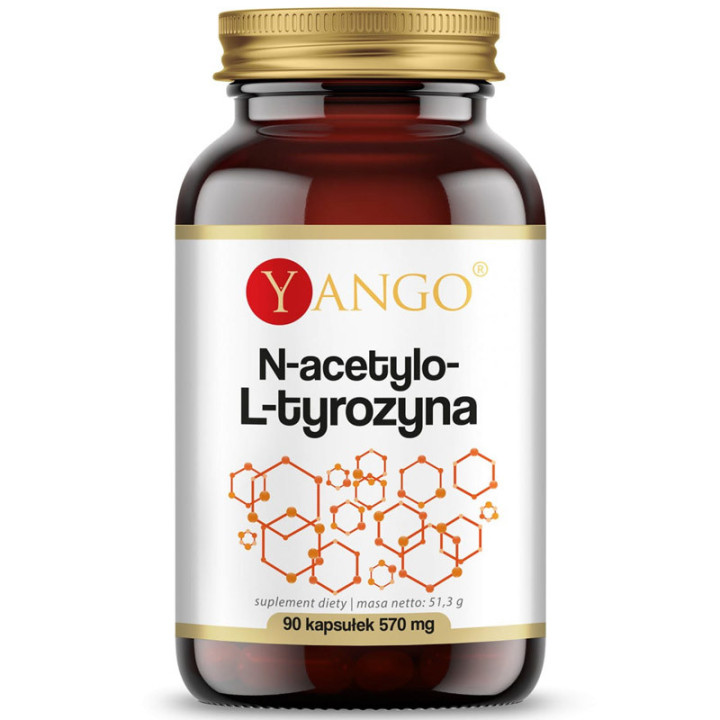 N-Acetylo-L-Tyrozyna 90caps, Yango – wsparcie dla zdrowia psychicznego