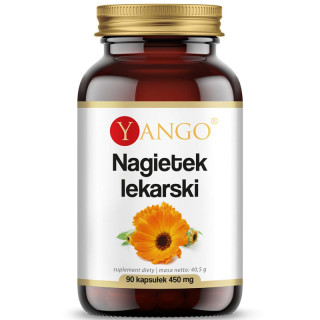 Nagietek Lekarski 90 kapsułek, Yango – wspiera zdrowie skóry!
