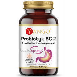 YANGO Probiotyk BC-2 60vegcaps