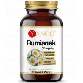 Rumianek 90 kapsułek, Yango – ekstrakt z rumianku pospolitego!