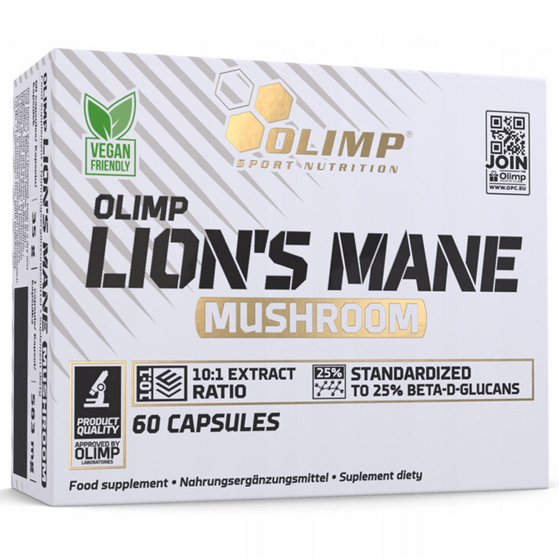 OLIMP Lion's Mane Mushroom 60caps