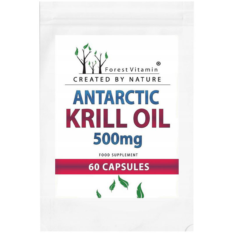FOREST VITAMIN Antractic Krill Oil 500mg 60caps