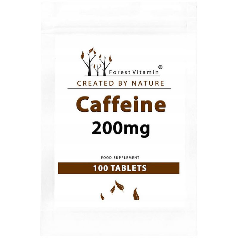 FOREST VITAMIN Caffeine 200mg 100tabs