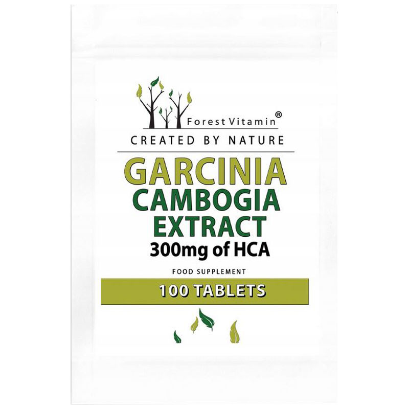 FOREST VITAMIN Garcinia Cambogia Extract 300mg Of HCA 100tabs