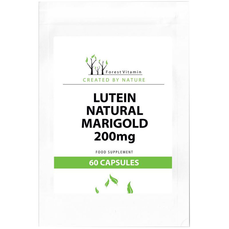 FOREST VITAMIN Lutein Natural Marigold 200mg 60caps