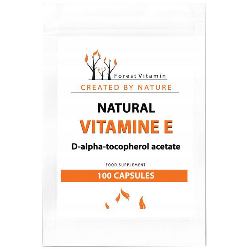 FOREST VITAMIN Natural Vitamin E 100caps
