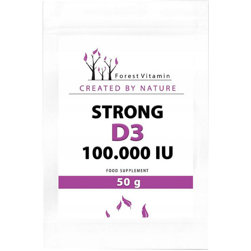 FOREST VITAMIN Strong D3 100.000 IU 50g