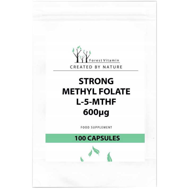 FOREST VITAMIN Strong Methyl Folate L-5 MTHF 600ug 100caps