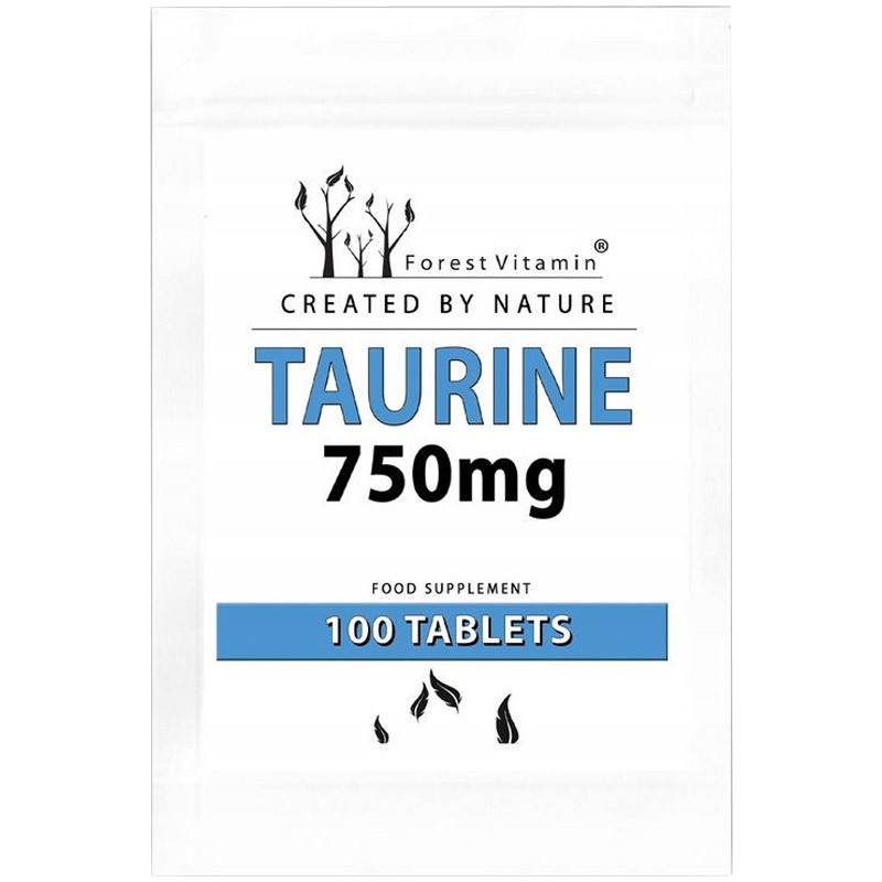 FOREST VITAMIN Taurine 750mg 100tabs