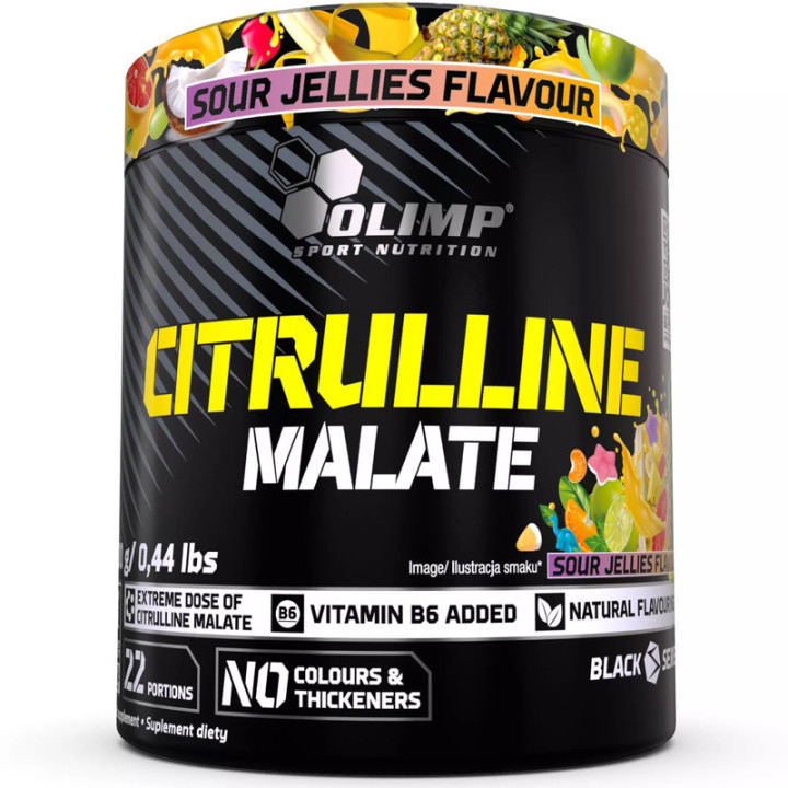 Citrulline Malate 200g, Olimp – extremalna pompa mięśniowa na każdym treningu!