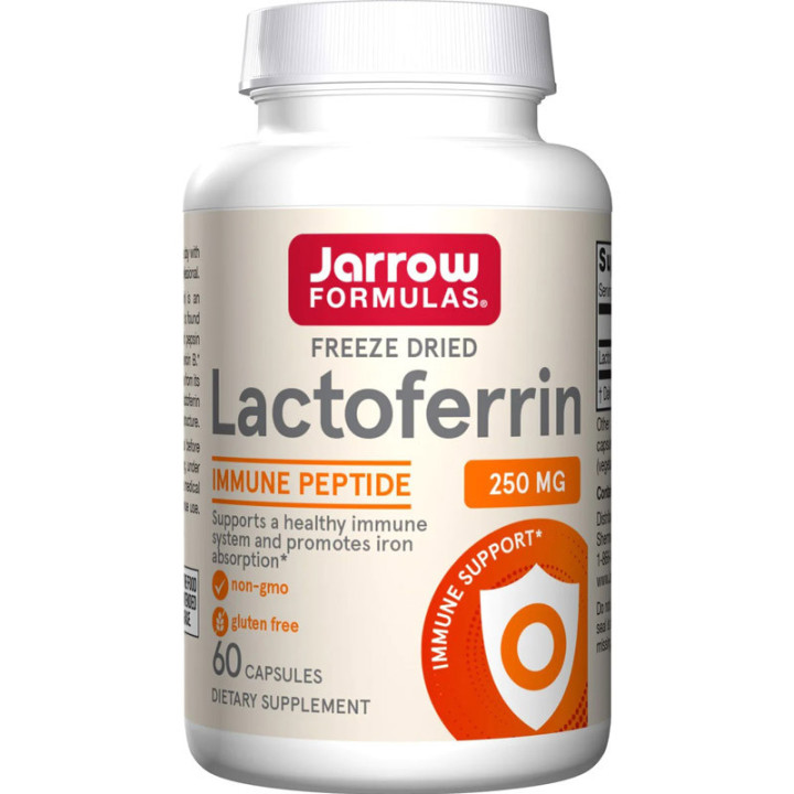 Lactofferin 250mg 60, Jarrow Formulas – naturalne wsparcie odporności!