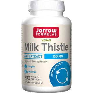 Milk Thistle 200 kapsułek, Jarrow Formulas-ekstrakt z nasion ostropestu plamistego