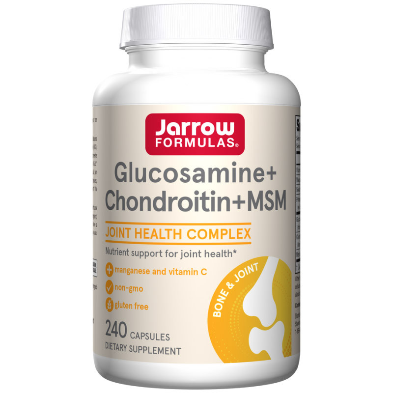 JARROW FORMULAS Glucosamine+Chondroitin+MSM 240caps