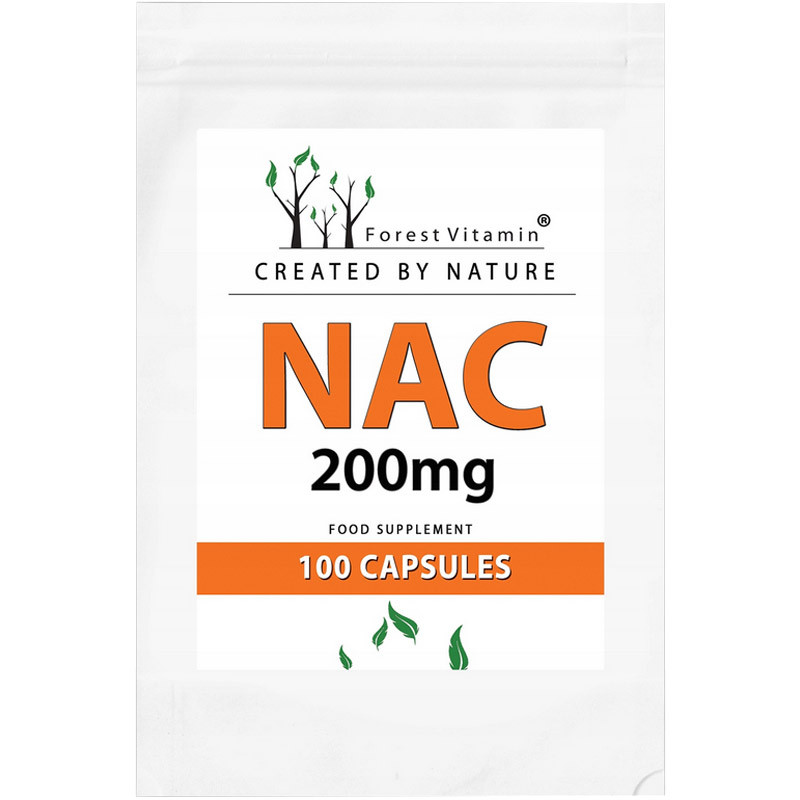 FOREST VITAMIN NAC 200mg 100caps