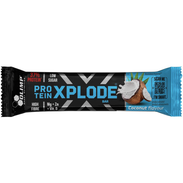 Protein Xplode Bar 40g, Olimp – pyszny baton białkowy!