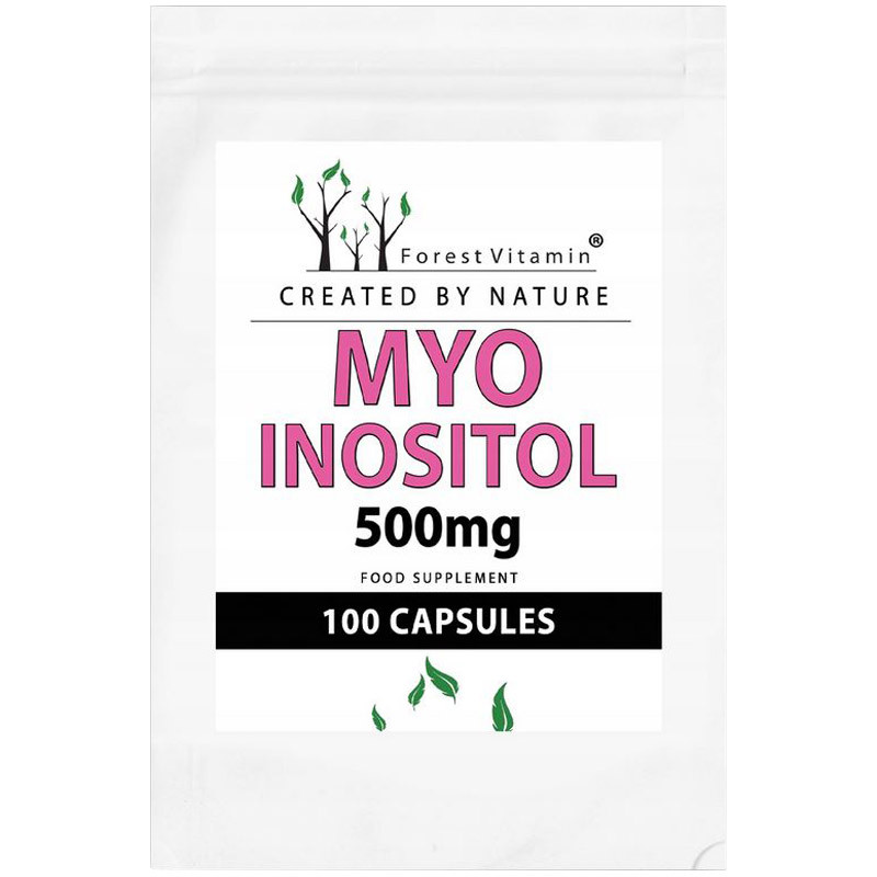 FOREST VITAMIN Myo Inositol 500mg 100caps