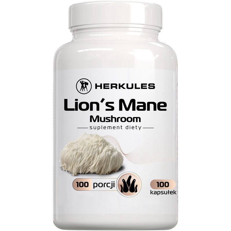 HERKULES Lion's Mane Mushroom 100caps
