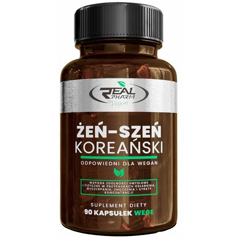 REAL PHARM Żeń-Szeń Koreański 90vegcaps
