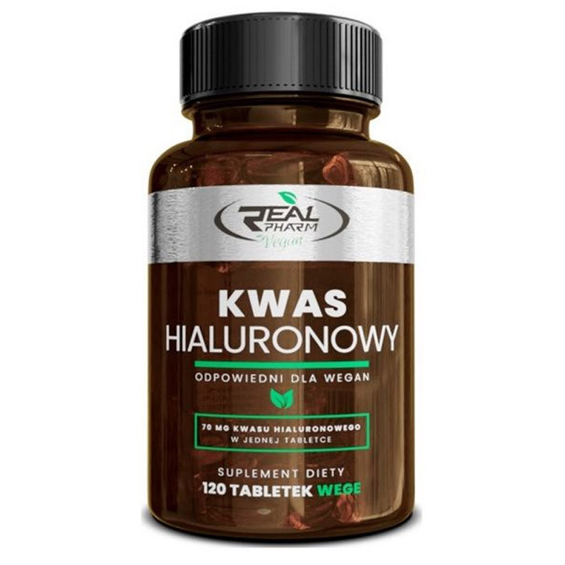 REAL PHARM Kwas Hialuronowy 120vegtabs