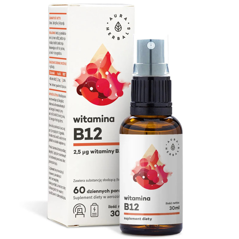 AURA HERBALS Witamina B12 30ml