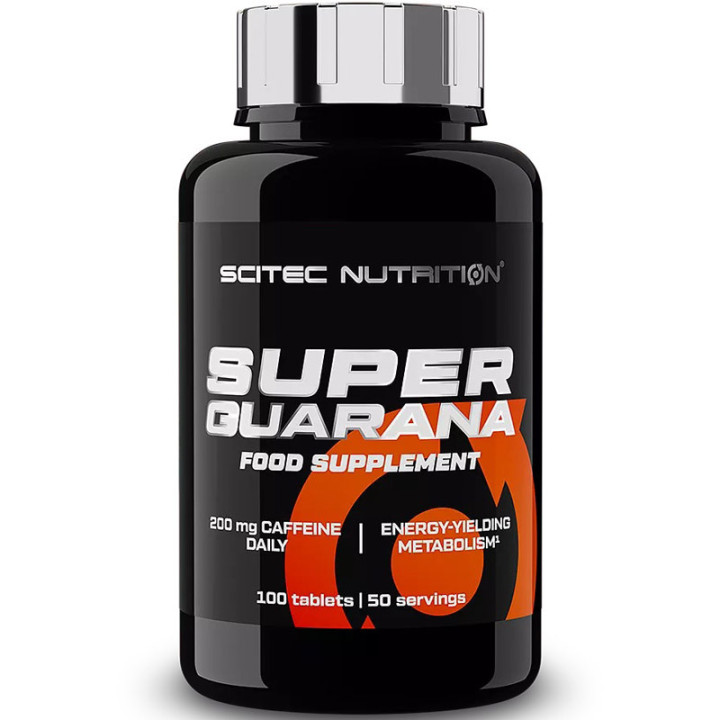 Super Gurana 100 tabletek, Scitec – naturalne źródło energii!