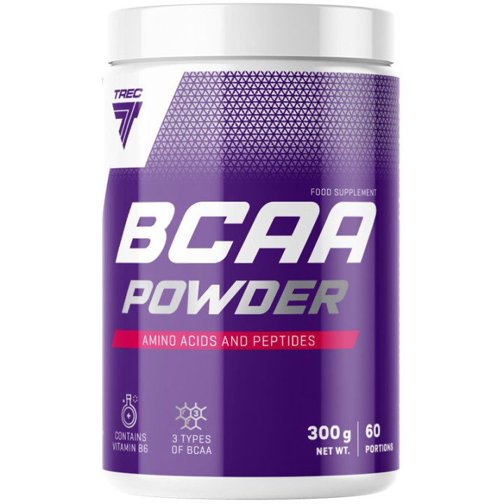 BCAA Powder 300g, Trec – wsparcie regeneracji i budowy masy mięśniowej