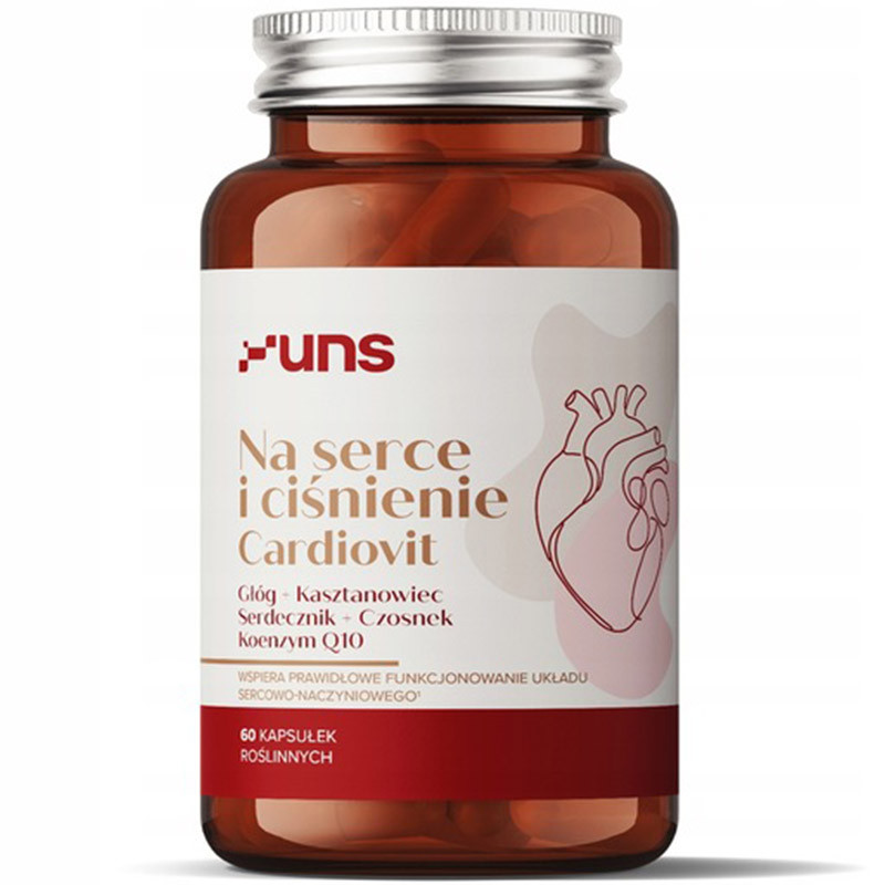 UNS Na Serce i Ciśnienie Cardiovit 60vegcaps