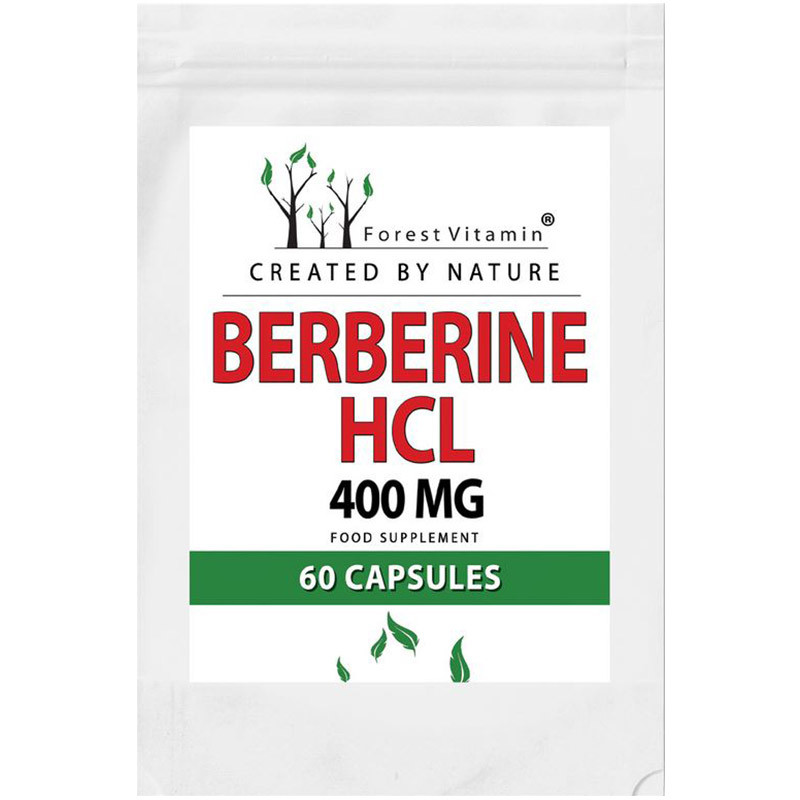 FOREST VITAMIN Berberine HCL 400mg 60caps