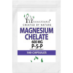 FOREST VITAMIN Magnesium Chelate 600mg P-5-P 100caps