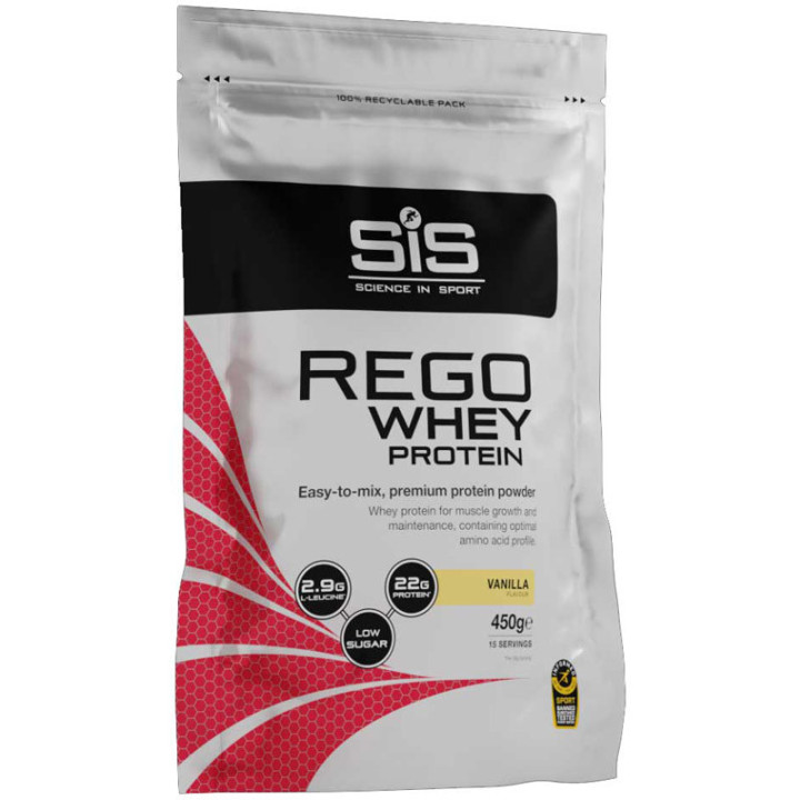 Rego Whey Protein 450g, SIS – białko dla budowy masy mięśniowej!