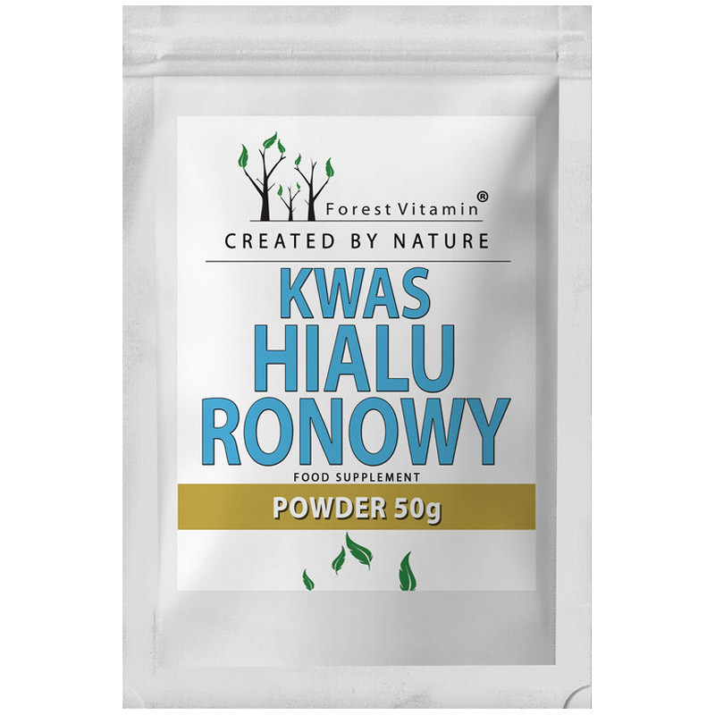 FOREST VITAMIN Kwas Hialuronowy Powder 50g