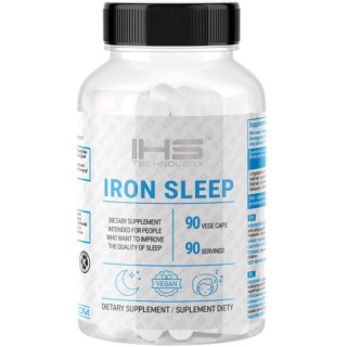Iron Sleep 90 kapsułek wegańskich, IHS – wspiera regenerujący sen!