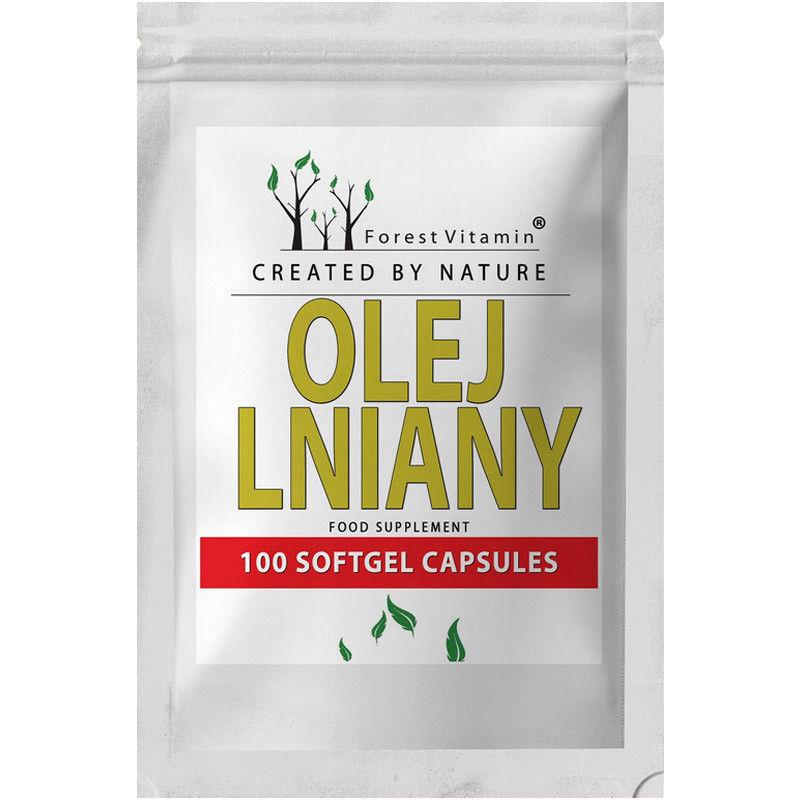 FOREST VITAMIN Olej Lniany 100caps