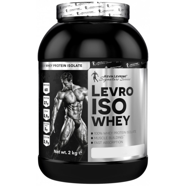 Levro Iso Whey 2000g, Kevin Levrone – bezproblemowa rozpuszczalność!