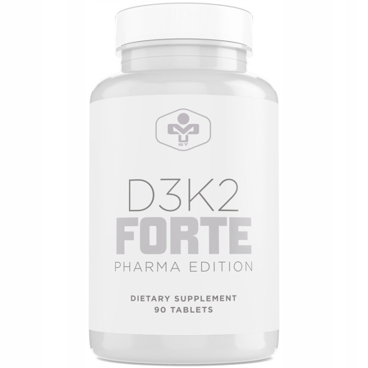 D3K2 Forte 90tabs, Multisport Technology – mocne kości, zdrowe serce!