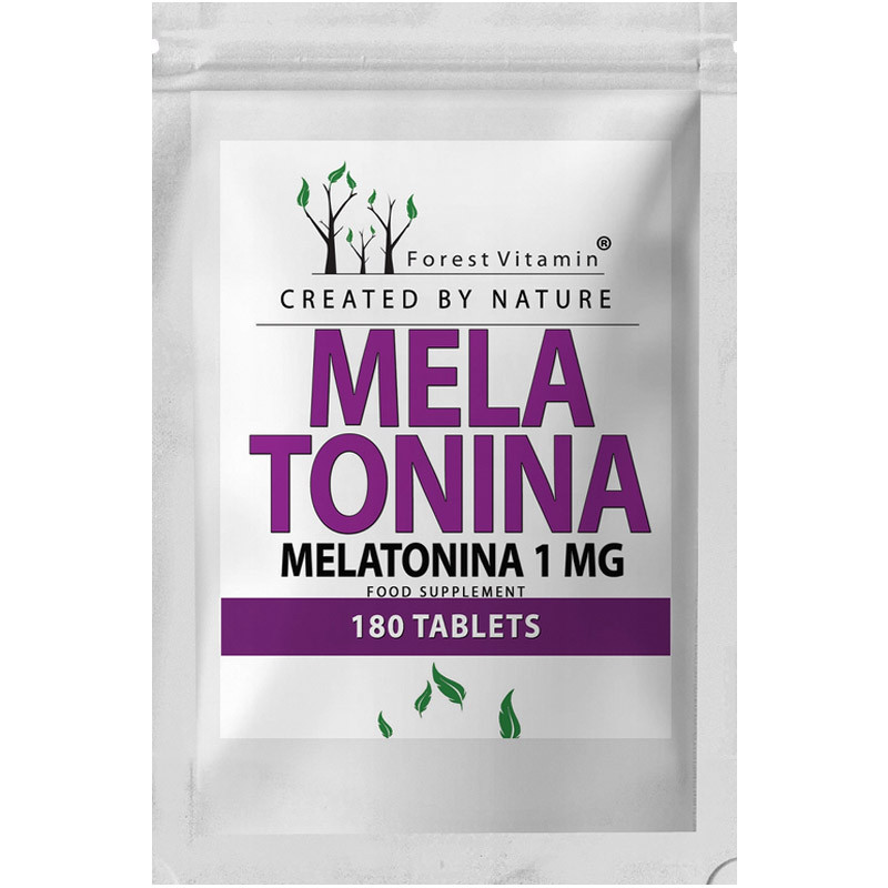 FOREST VITAMIN Melatonina 1mg 180tabs