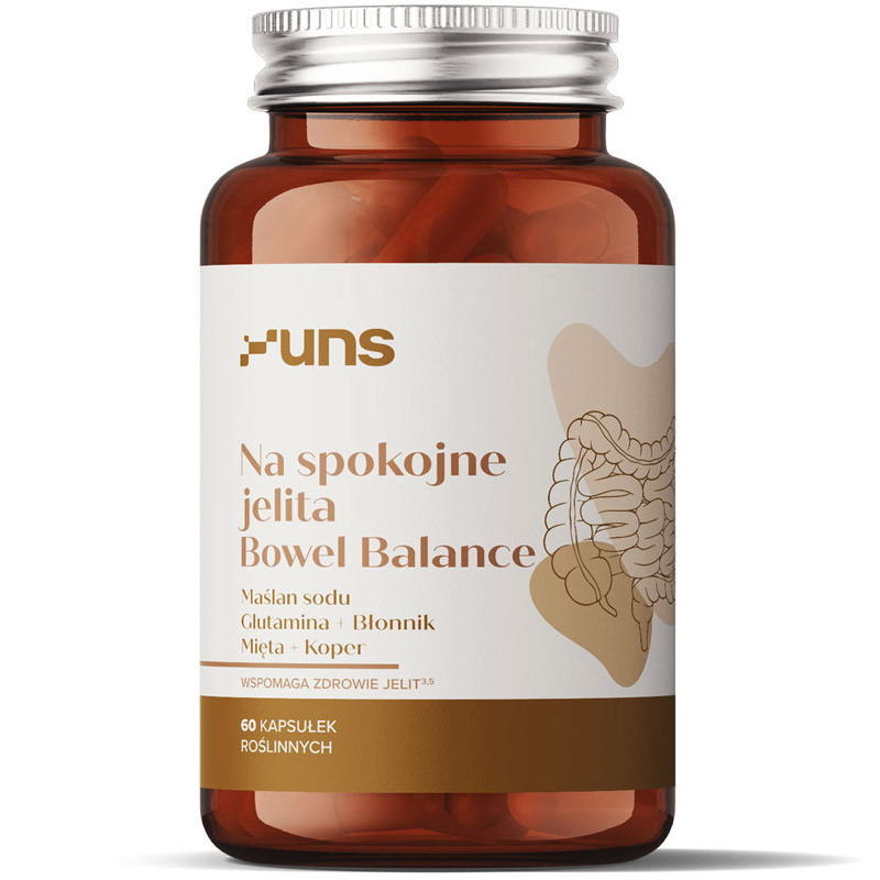 UNS Na Spokojne Jelita Bowel Balance 60vegcaps