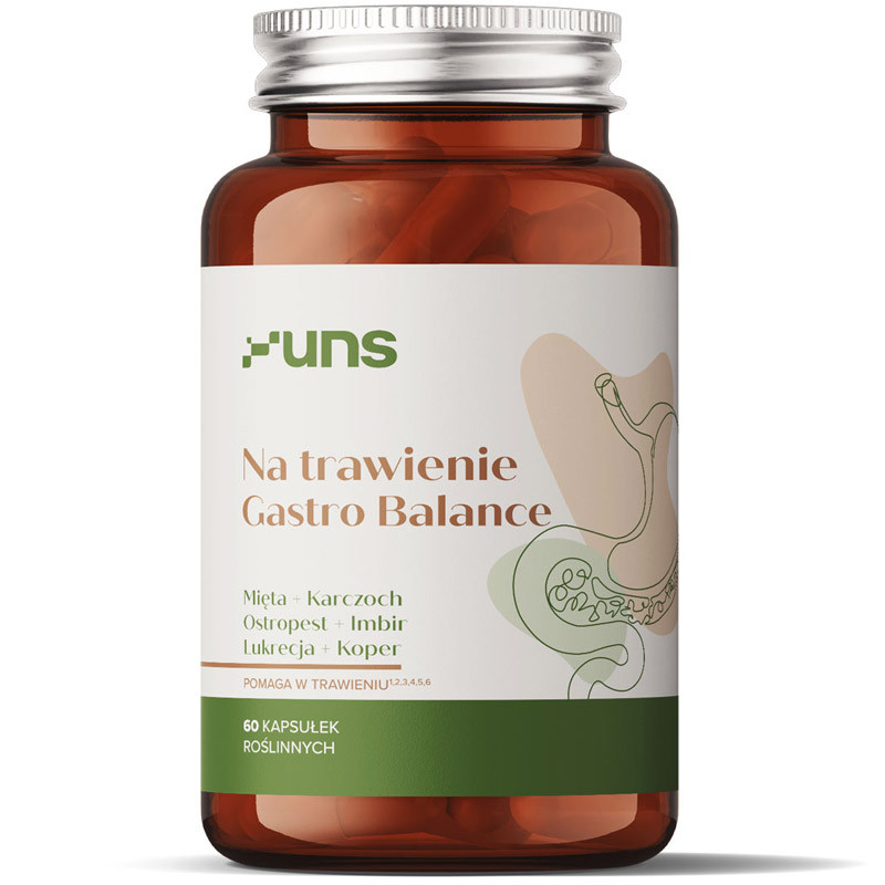 UNS Na Trawienie Gastro Balance 60vegcaps