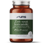 UNS Żeń-Szeń Koreański 16% Ginsenozydów 500mg Ekstrakt 10:1 60vegcaps