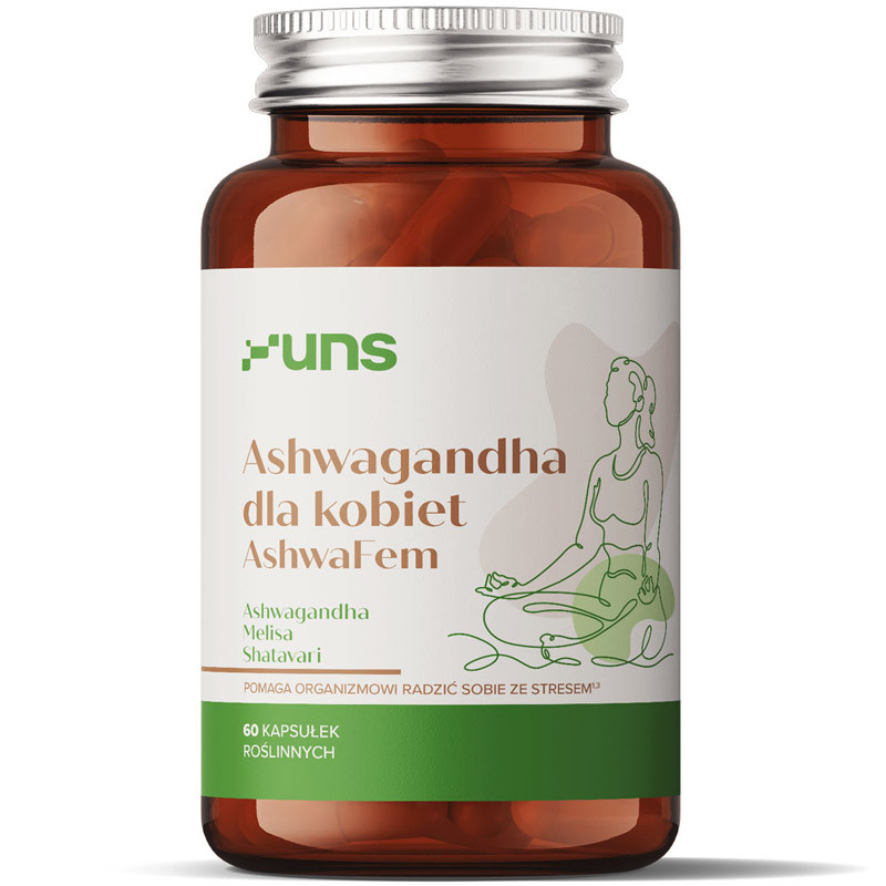 UNS Ashwagandha Dla Kobiet AshwaFem 60vegcaps