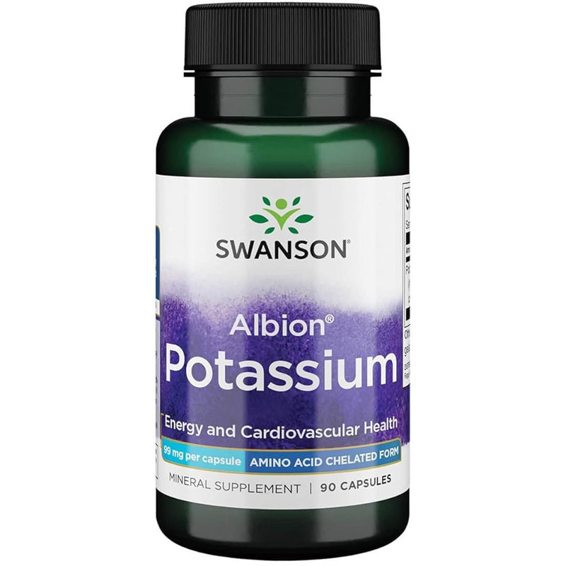 SWANSON Albion Potassium 99mg 90caps
