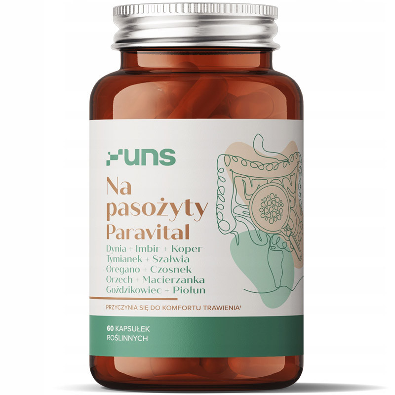 UNS Na Pasożyty Paravital 60vegcaps