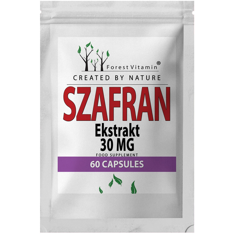 FOREST VITAMIN Szafran Ekstrakt 30mg 60caps