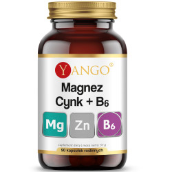 YANGO Magnez Cynk+B6 90vegcaps