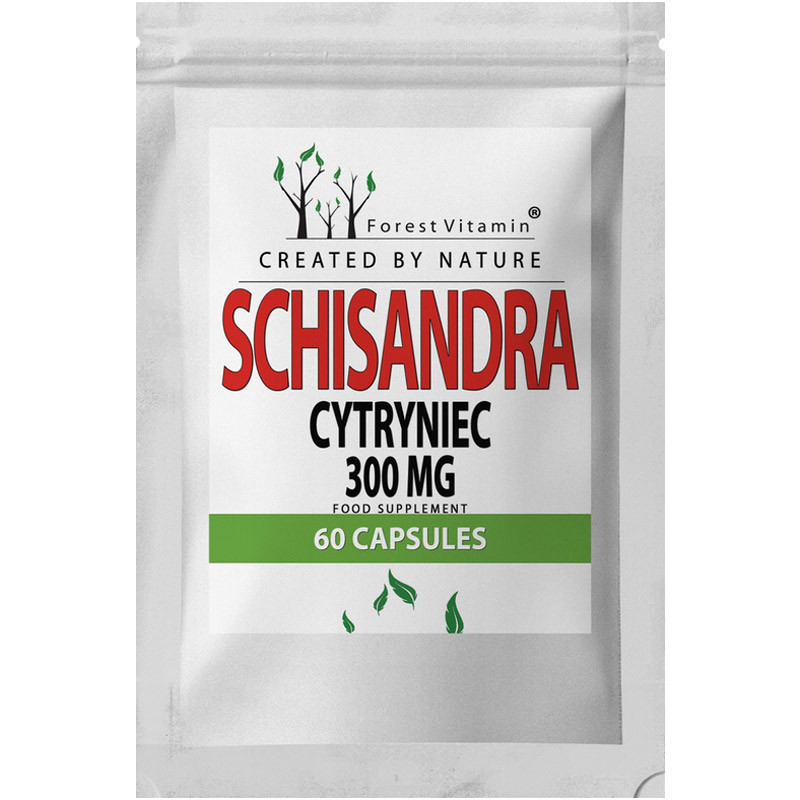 FOREST VITAMIN Schisandra Cytryniec 300mg 60caps