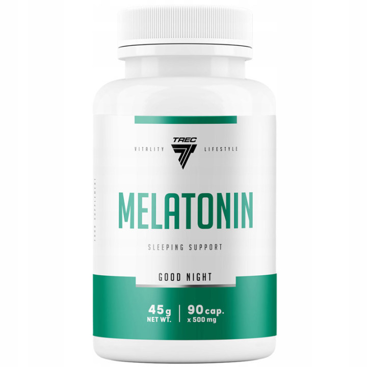 Melatonin 90 kapsułek od Trec – 1 mg melatoniny w każdej kapsułce!