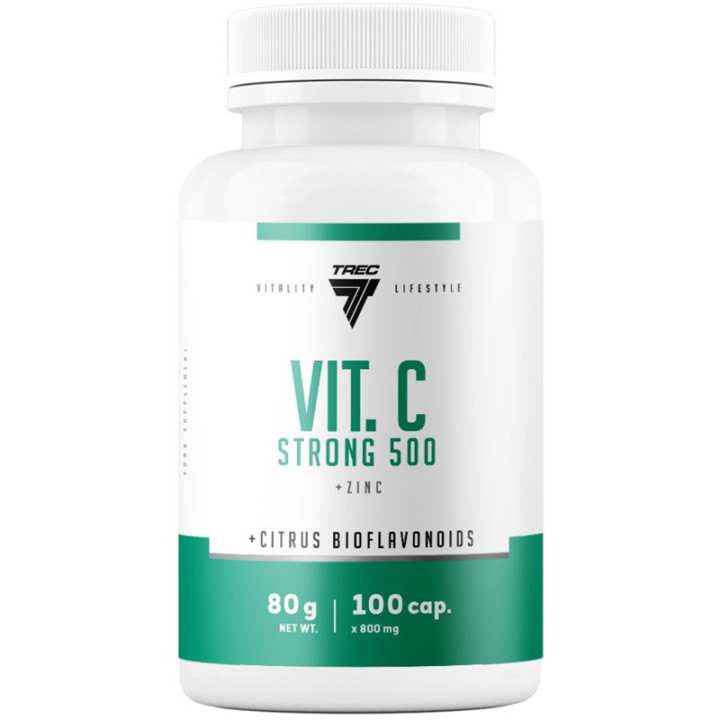 TREC Vit. C Strong 500 100caps Witamina C